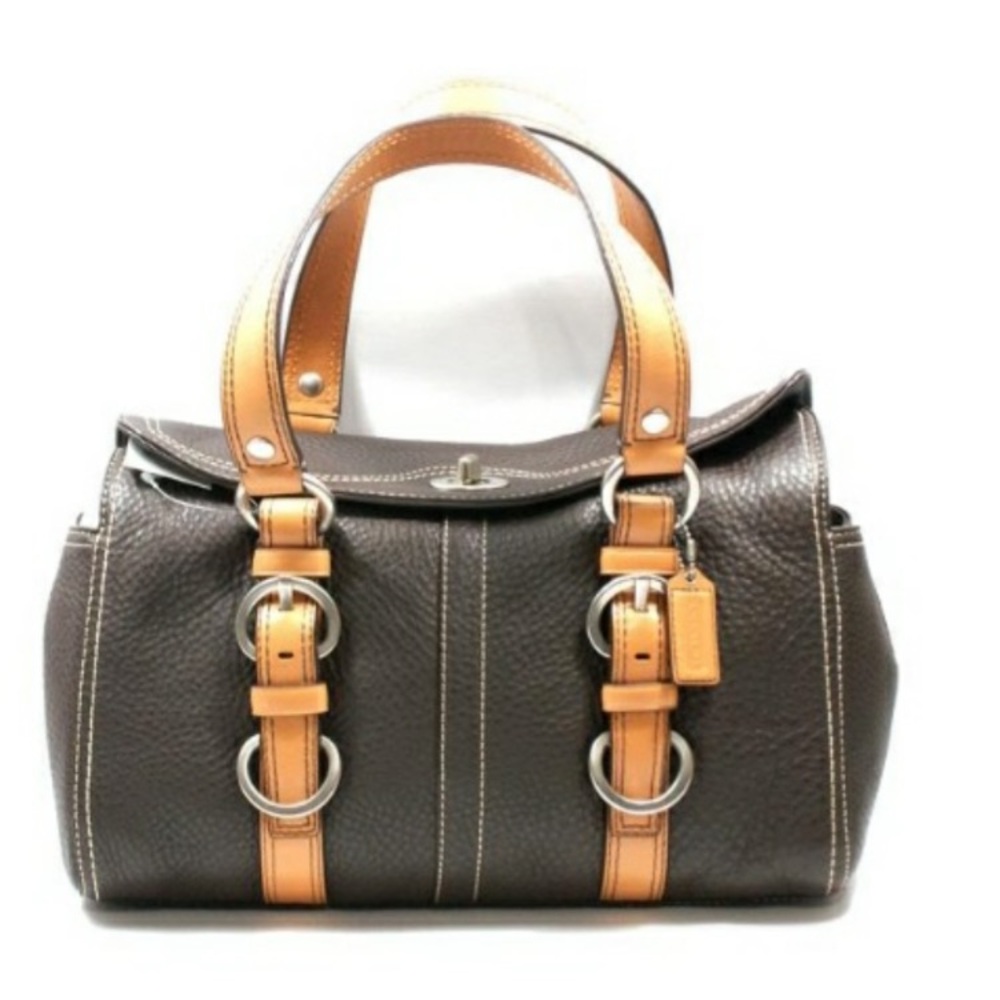 Mint Like new Coach Chelsea F12334 Pebbled Leather Satchel bag